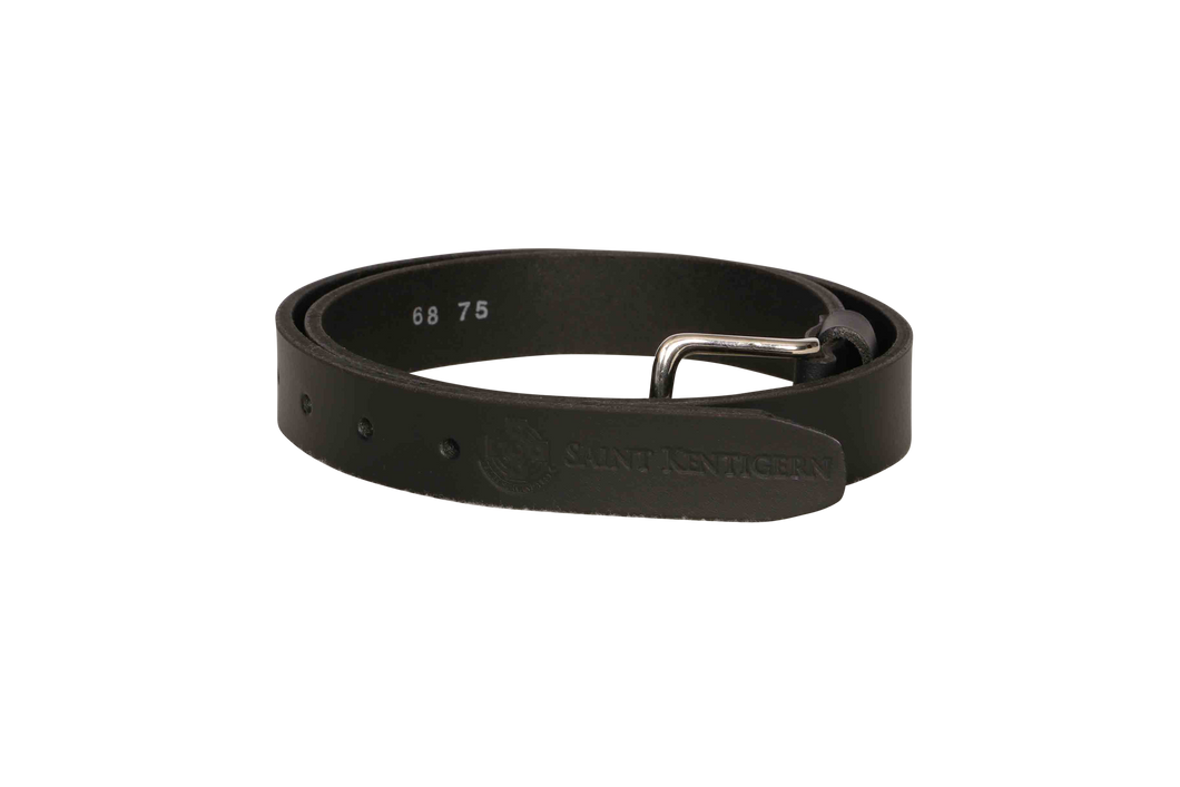 Black Leather Belt - Years 4 - 8  (SKB)